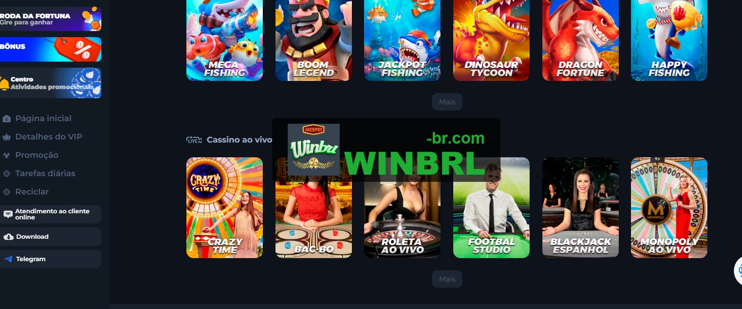 Winbrl - Winbrl gaming  O cassino nº 1 do Brasil